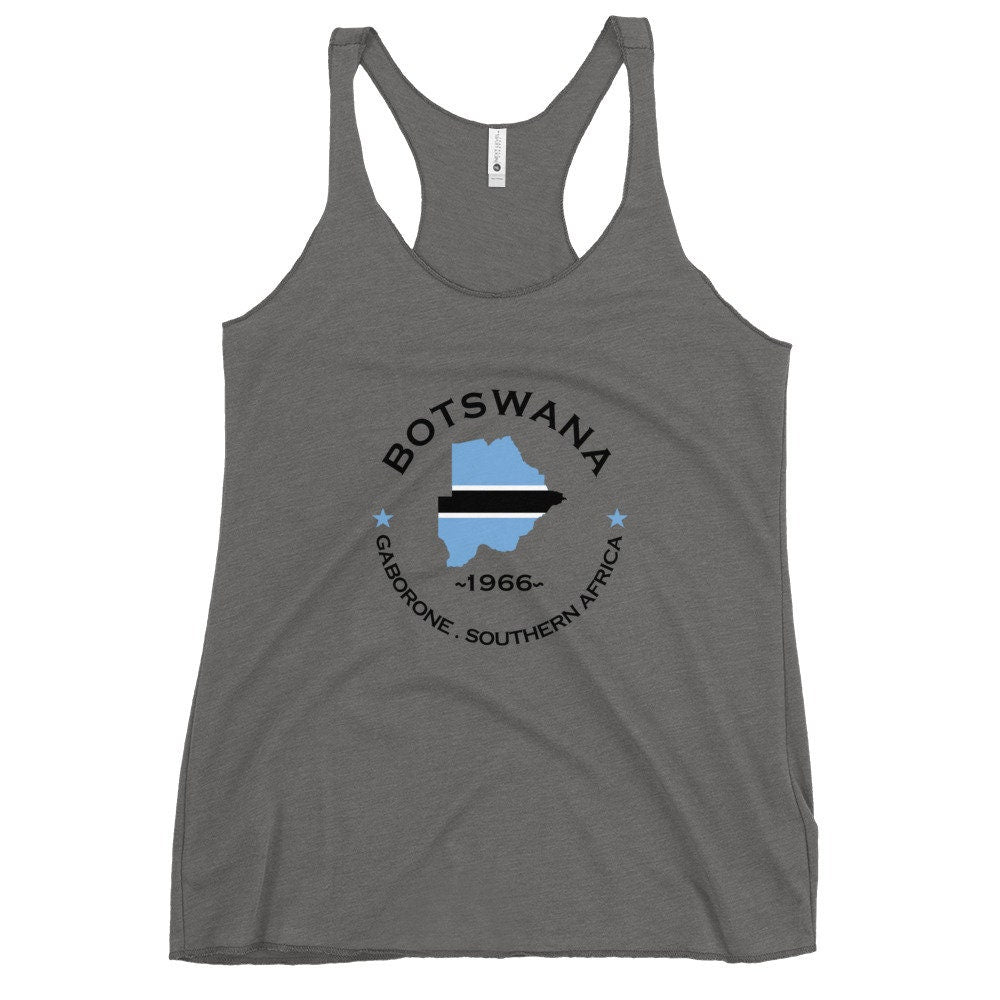 Botswana Women's Racerback Tank